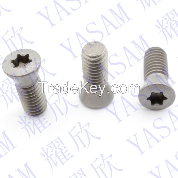 M1.6X4 M1.7X4 M1.8X4 torx screws for indexable milling cutter