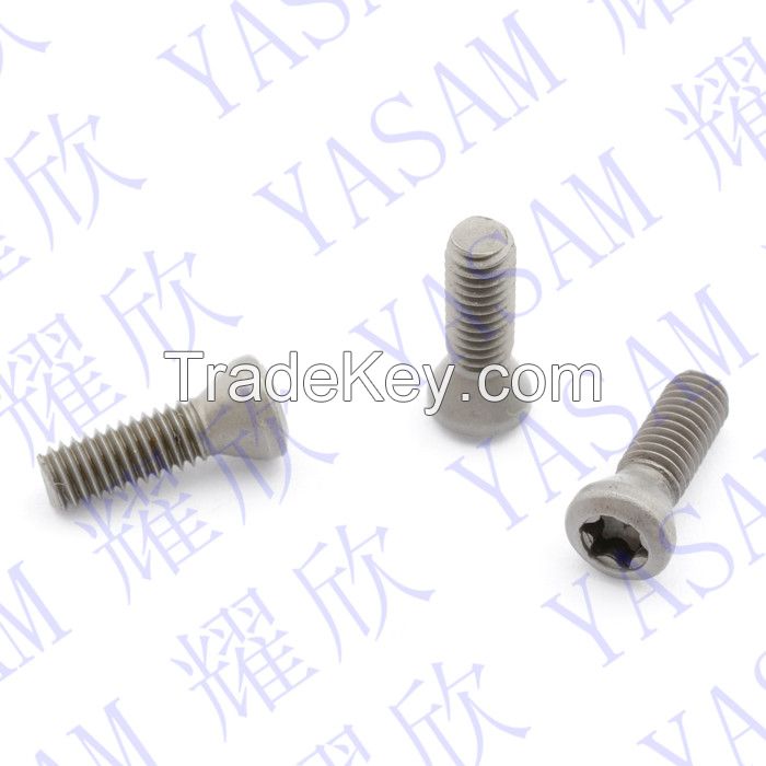 M2.0X5 M2.2X5 M2.2X6 M2.2X8 torx screws for indexable end mill