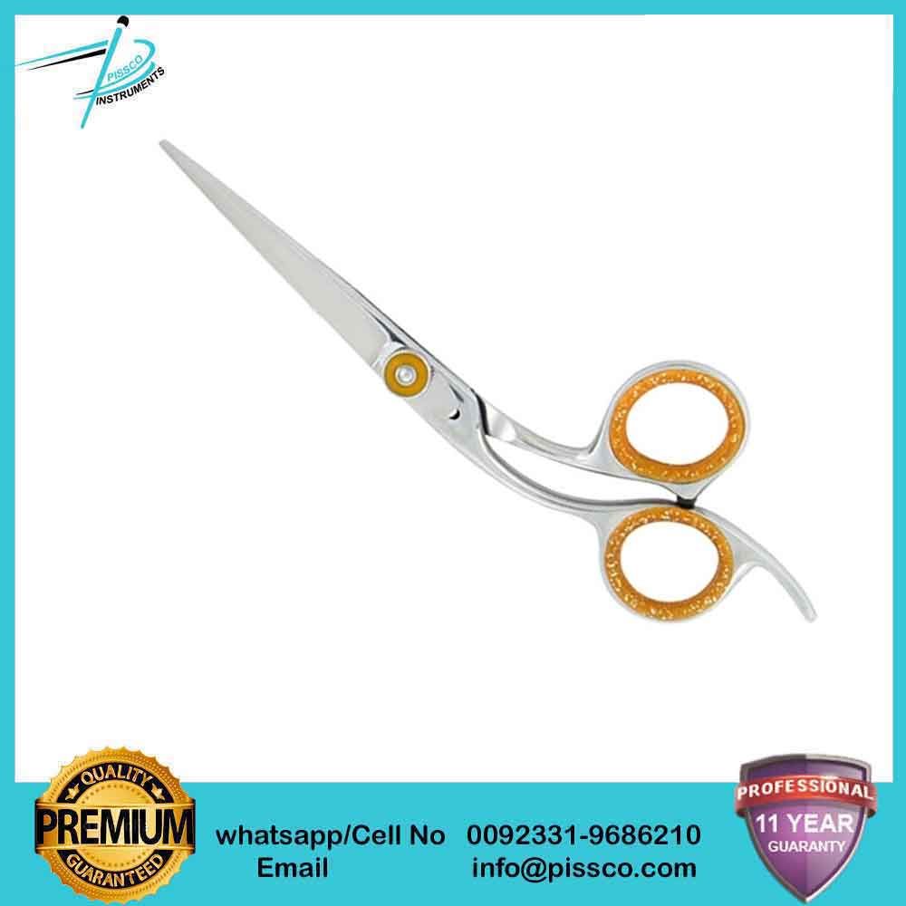 Hair Cutting And Thinning Scissors With Swivel thumb