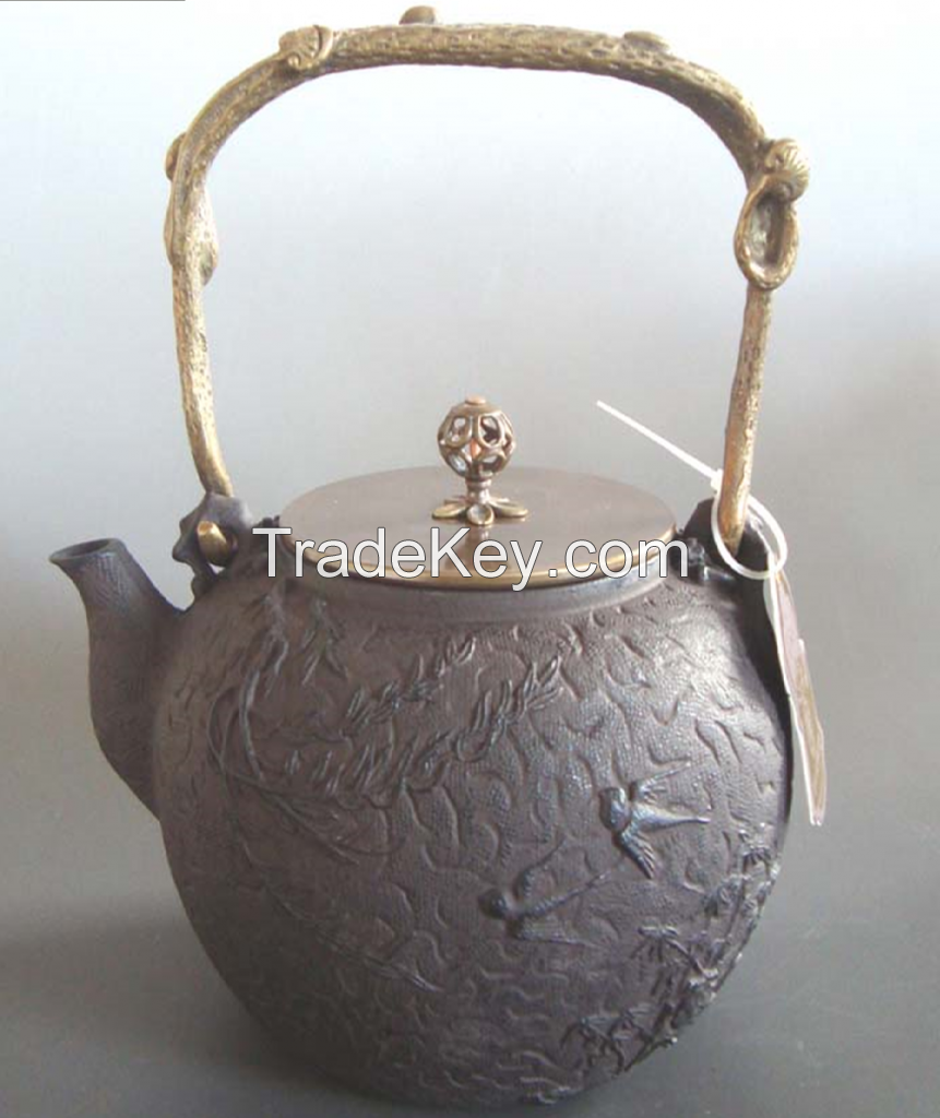 Cast Iron Teapot