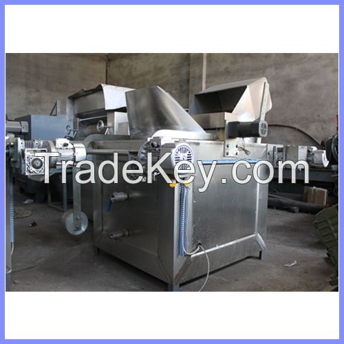 automatic peanut frying machine, broad beans fryer machine