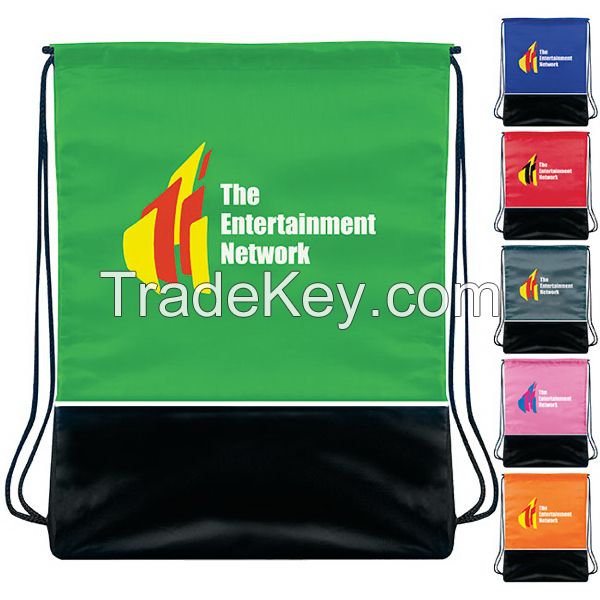 Fashion Polyester Drawstring bag