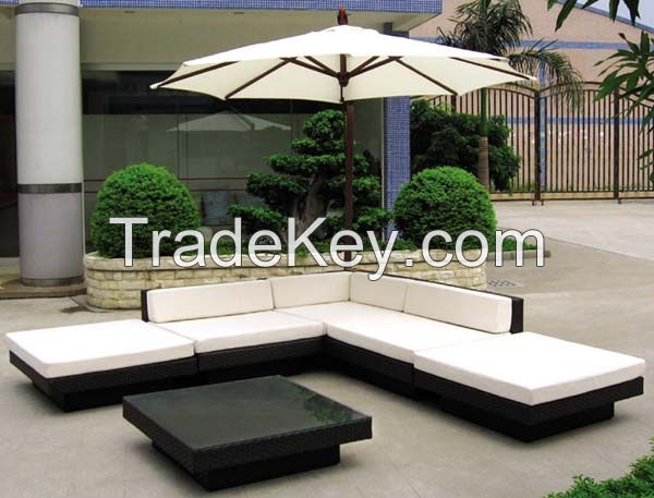 Outdoor Furniture Cube Set Rattan Sofa