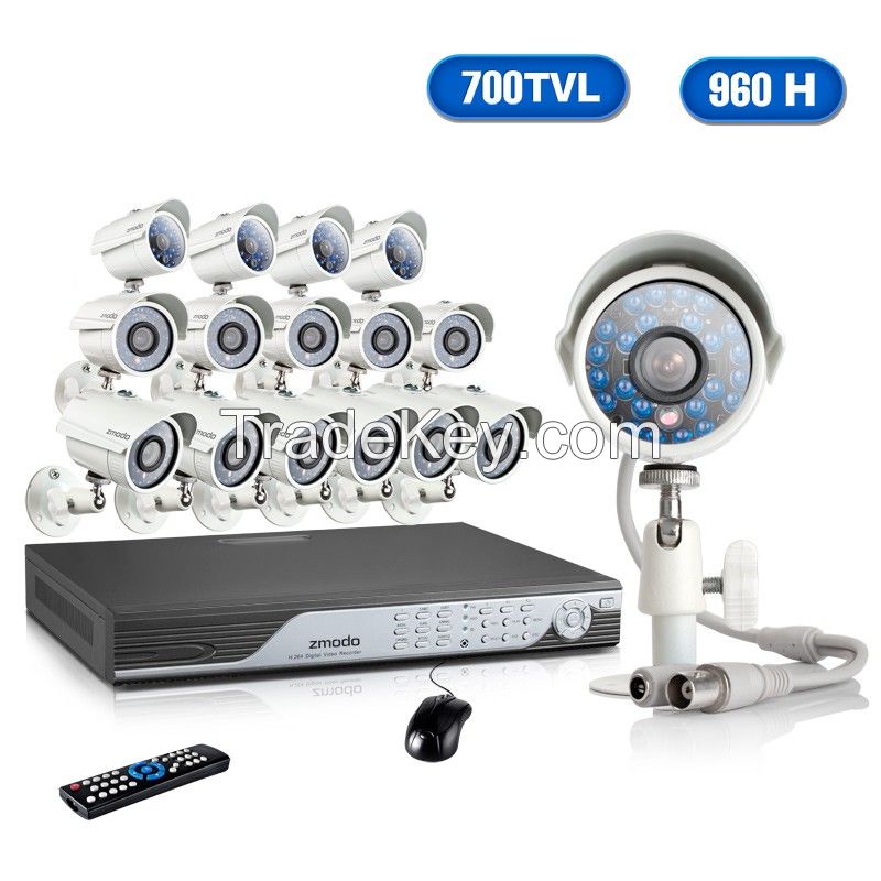 16 Camera CCTV System