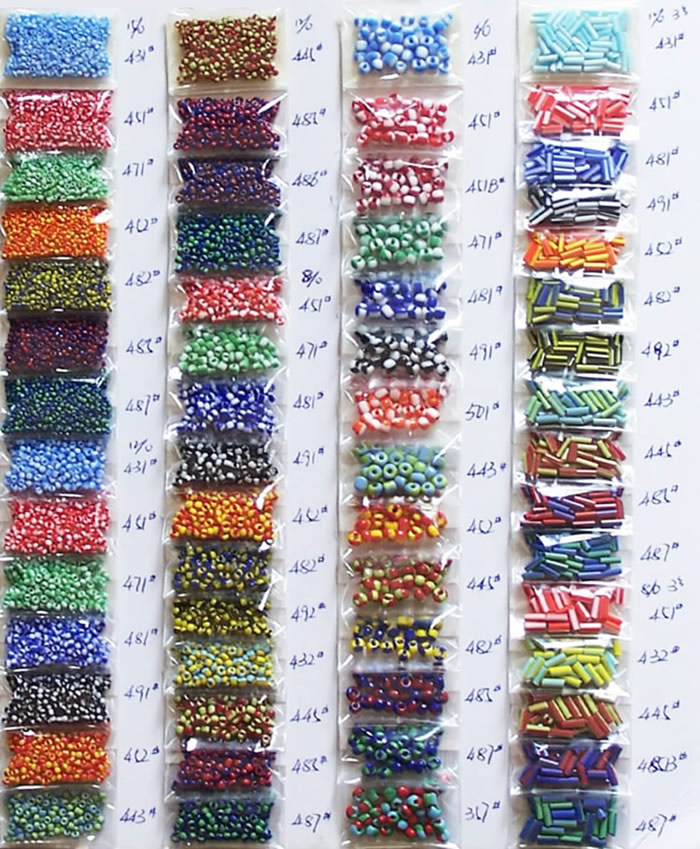 all kinds of beads