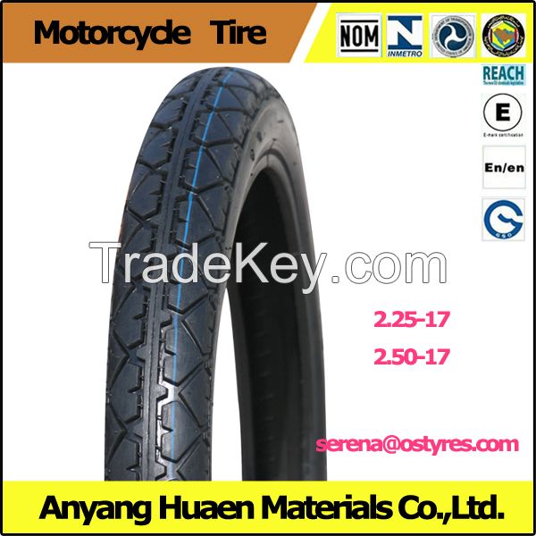 Good year quality rib pattern tires 2.25-17 2.50-17 2.50-18 2.75-17