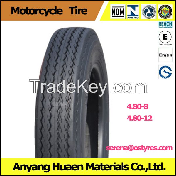 4.00-8 4.00-12 three wheel tires block pattern