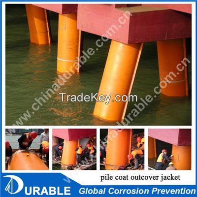 Splash and Tide Zone Marine Steel Structure Corrosion Protection System