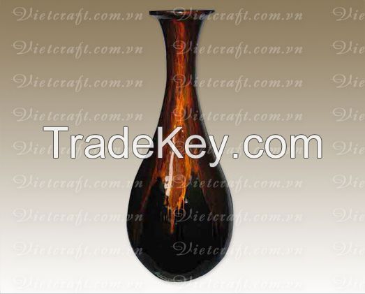 lacquer vase handmade in Vietnam high quality