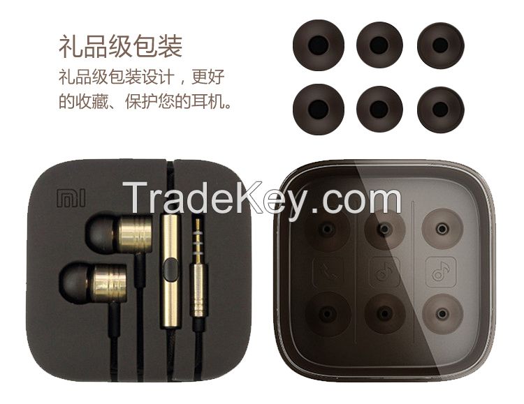 B011 Mi earphone handset/high quality/6u speaker/phone remote control earphone