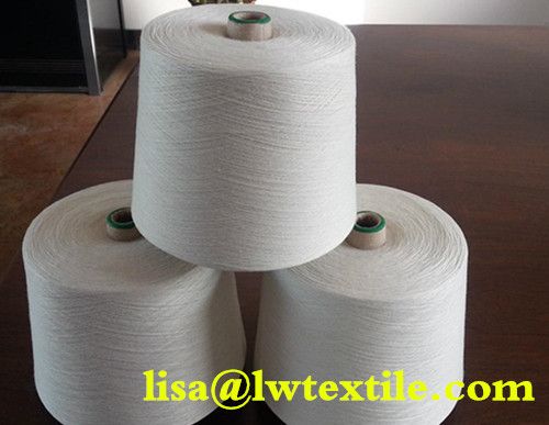 40s 100% polyester spun yarn close virgin