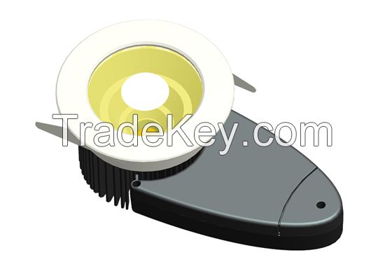 2'' LED down light lamp  CRI 80 80LM/W AC220-240V Dimmable