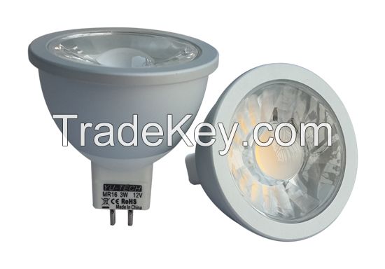 MR16 LED spotlight 3W light bulb lamp AC/DC 12V CRI&gt;85 CCT 2700-6500k Lifespan 50000h