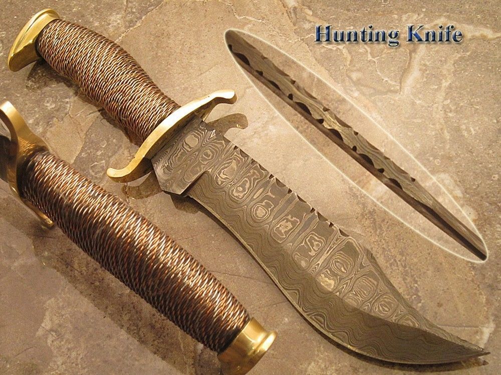 Damascus Hunting knife 