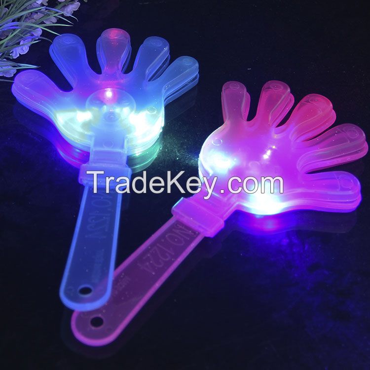 24cm led flashing hand clapper party noise-maker