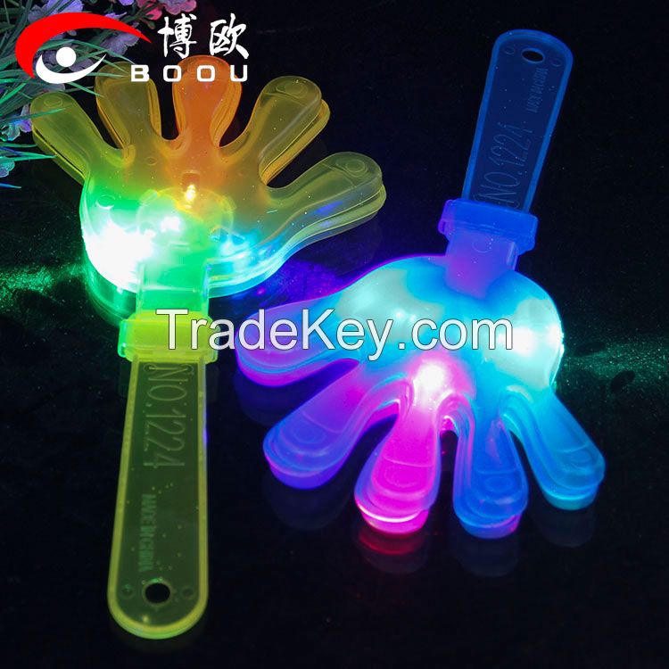 24cm led flashing hand clapper party noise-maker