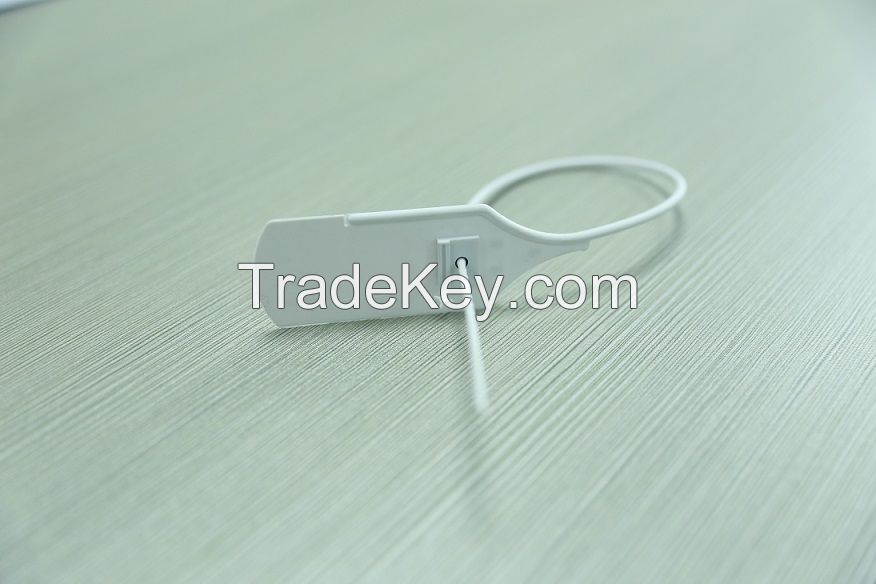 smooth strap plastic security seal with metal insert