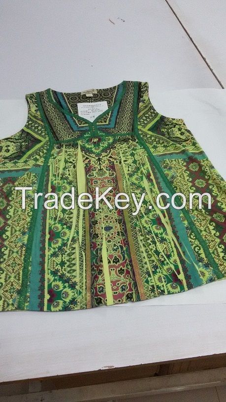 dress with printing