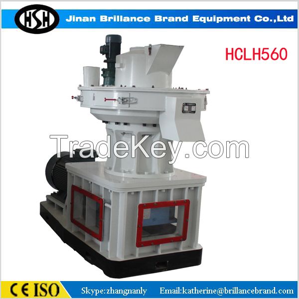 High efficiency biomass pellet machine manufacturer and hard wood pellet mill 