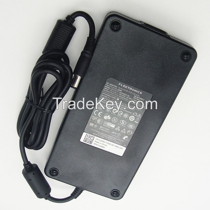 240W 19.5V 12.3A 7.4*5.0mm Laptop ac adapter with pin for Dell Precision M6500 Dell Alienware M17x R4