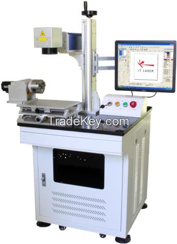 360Ã‚Â° Rotating Fiber Laser Marking Machine