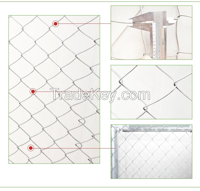 cheap used welded chain link fence for sale (Anping manufacture)