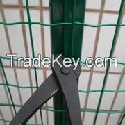 garden border fence/coated border green garden wire mesh fence(Anping)