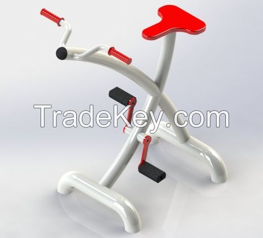 Outdoor exercise bike