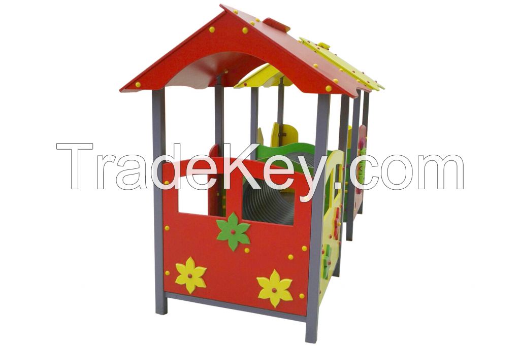 Outdoor kids playhouse