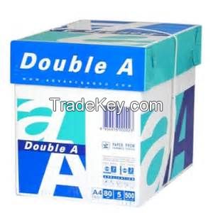 Authentic 100% Super High Quality Double A A4 80gsm Copier Paper at cheap and affordable price
