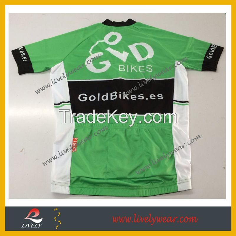 Professional Free Design Sublimated Bike Shirt