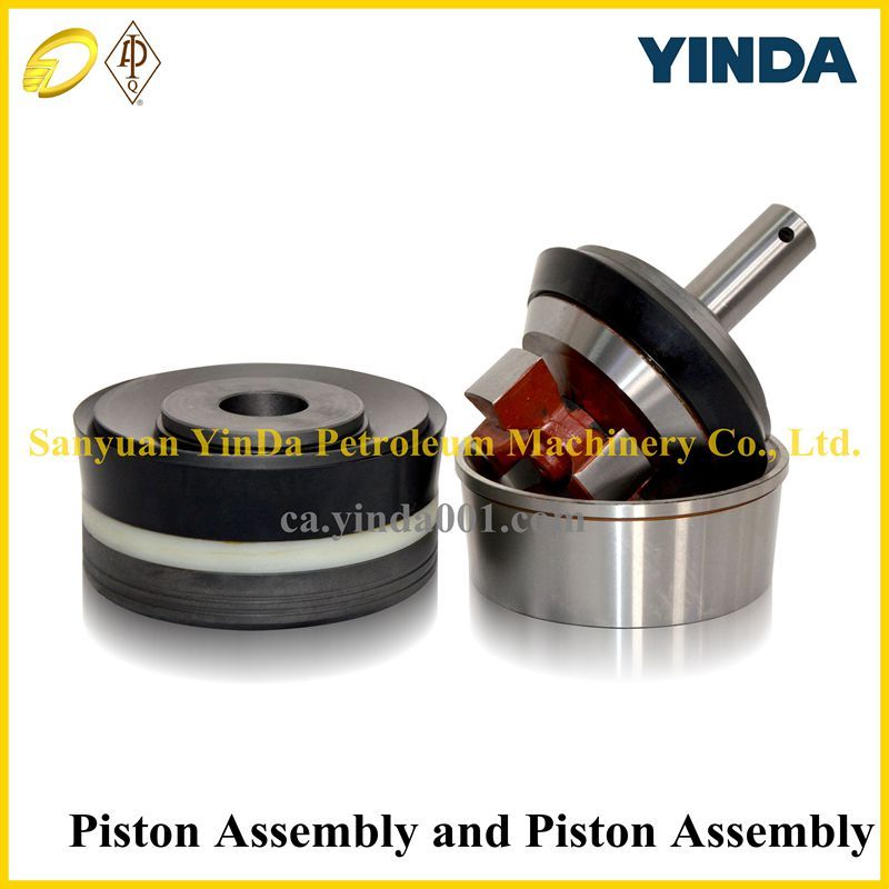 API standard mud pump piston assembly