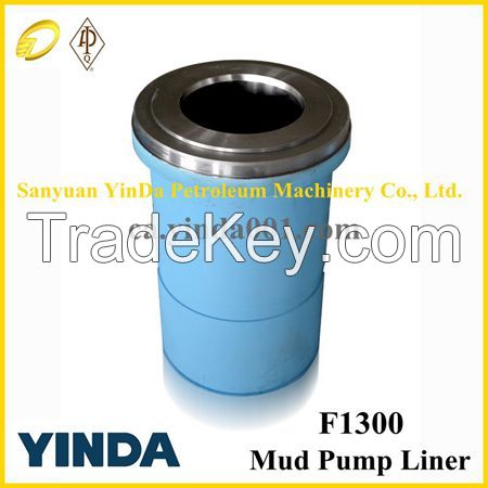 API High Quality BOMCO F1300 Mud Pump liner