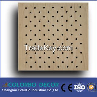 Perforated Decoration Wooden Timber Acoustic Panel