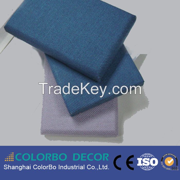 leather-surface fabric acoustic panel