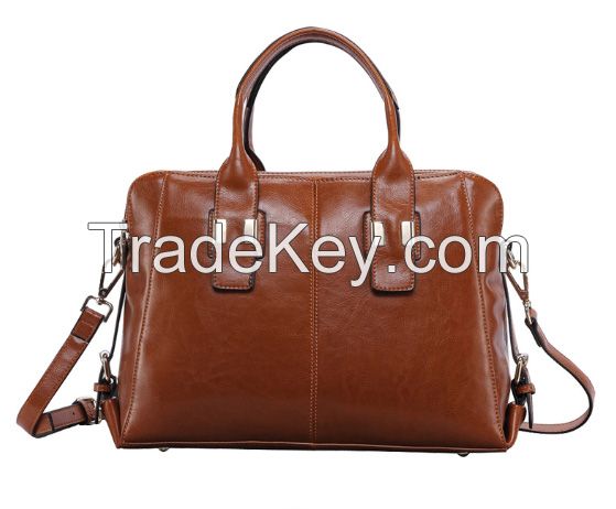 Vintage South Korea Leather bag shoulder bag messenger bag