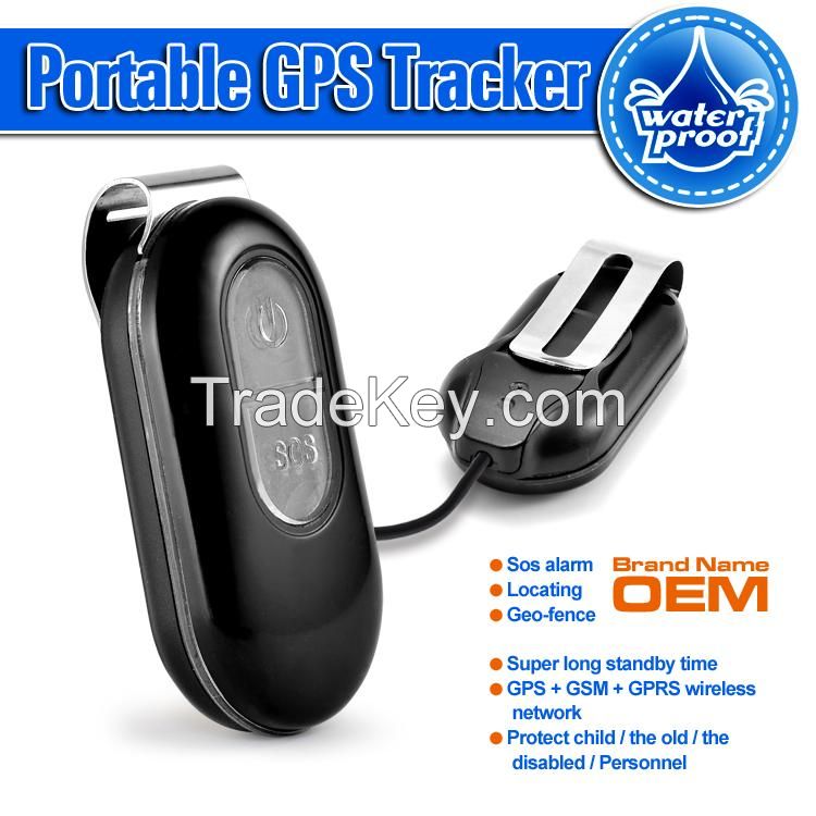 2014 Waterproof GPS Tracking Device for Kids