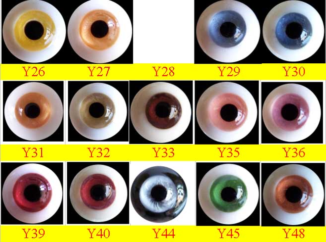 glass eyes of bjd (Y series)