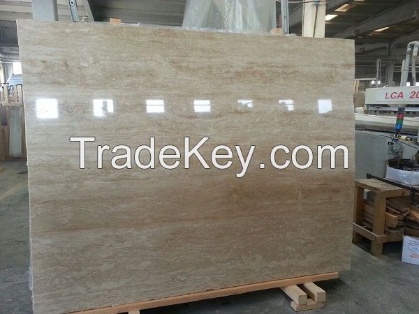 Travertine block