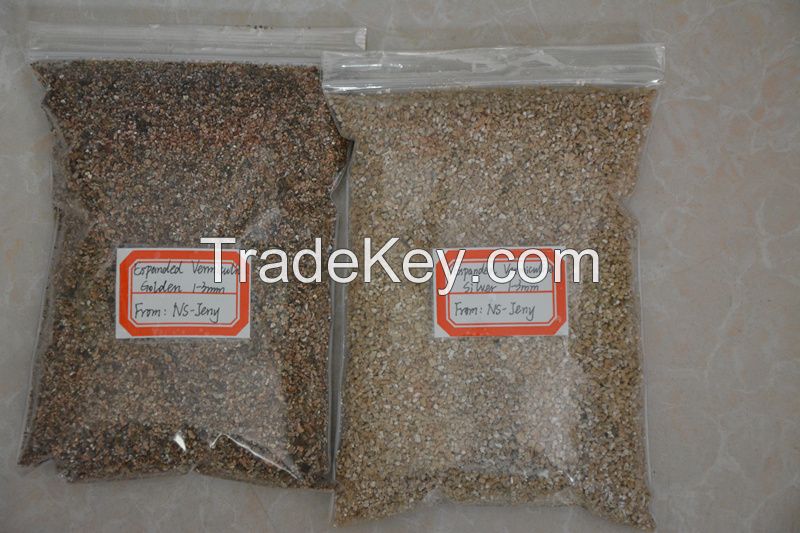 Golden and Silver Expanded Vermiculite for Horticulture, Agriculture, etc