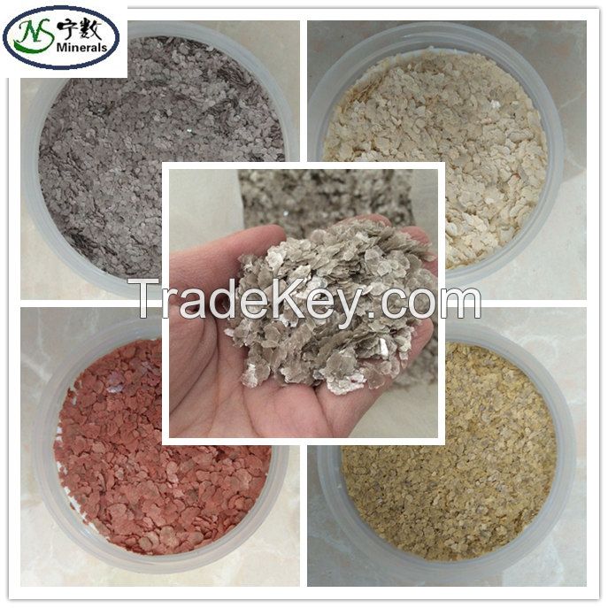 Bulk High- Quality Decoration Rock Chip Flakes for epoxy floor, really stone paint, etc