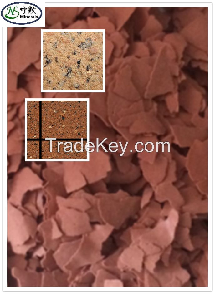 Bulk High- Quality Decoration Rock Chip Flakes for epoxy floor, really stone paint, etc