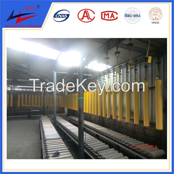 ISO Certified Steel belt conveyor trough roller from China