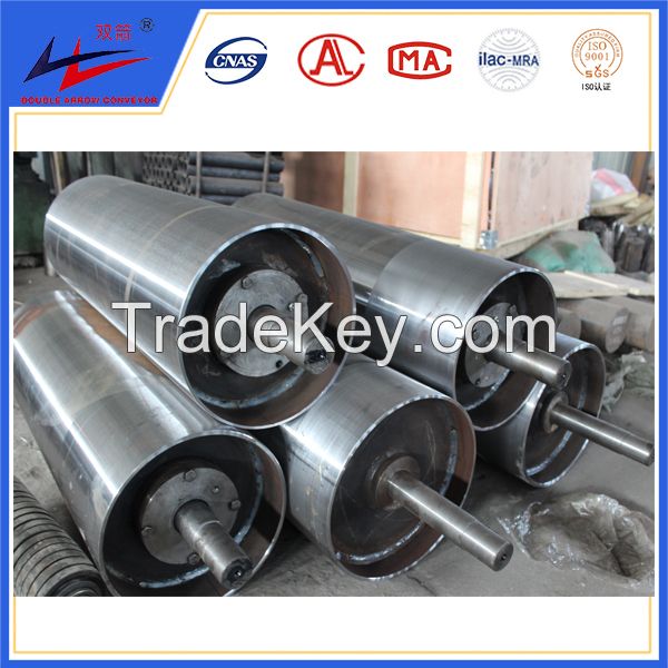 Standard mining belt conveyor pulley steel drive pulley