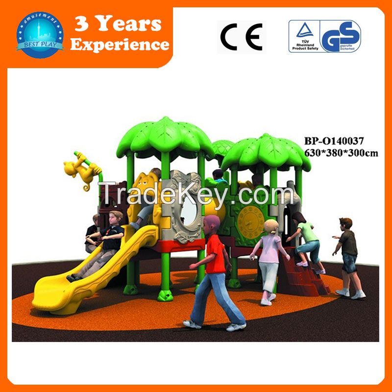 2014 Hot Muti Function Outdoor Playground children slide 