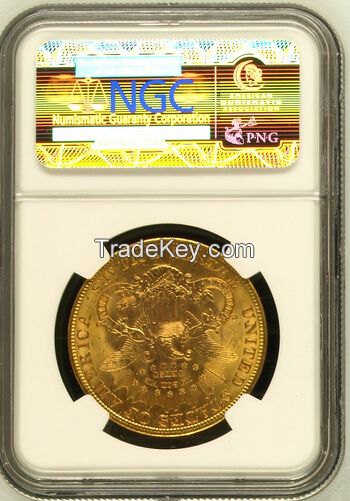 Rare $20 1904 American Liberty Head 1 Oz.999 fine gold coin