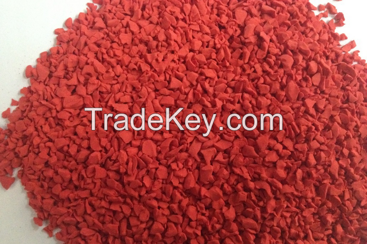 EPDM colored rubber granule
