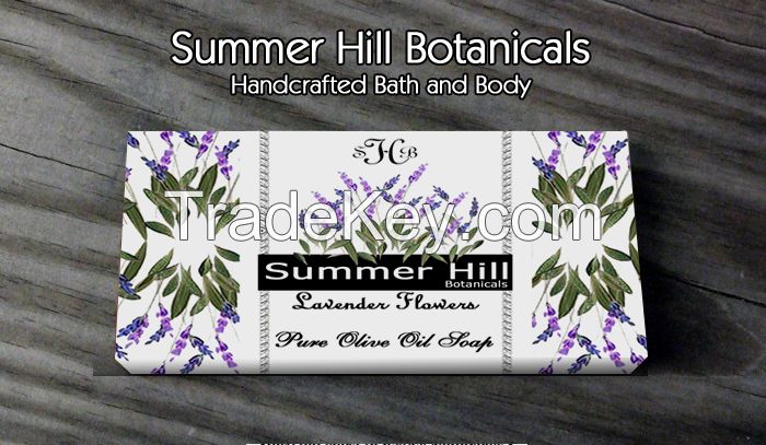 Summer-Hill-Botanicals-Lavender-Flowers-Olive-Oil-Soap-6-8-Ounce