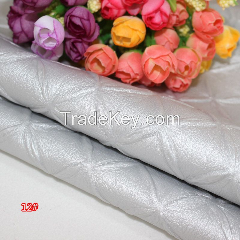 wholesale&retail super Abrasion-Resistant leather fabric high quality home decoration leather sofa material DIY fabric