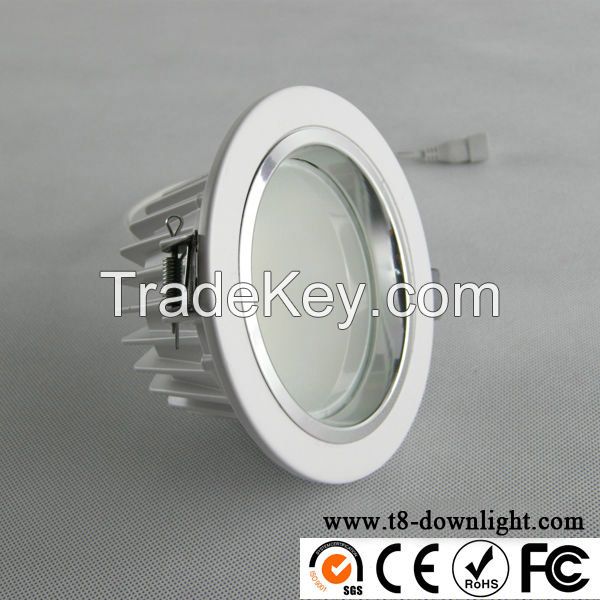 CE ROHS approval indoor use high lumen 10w cob led downlight